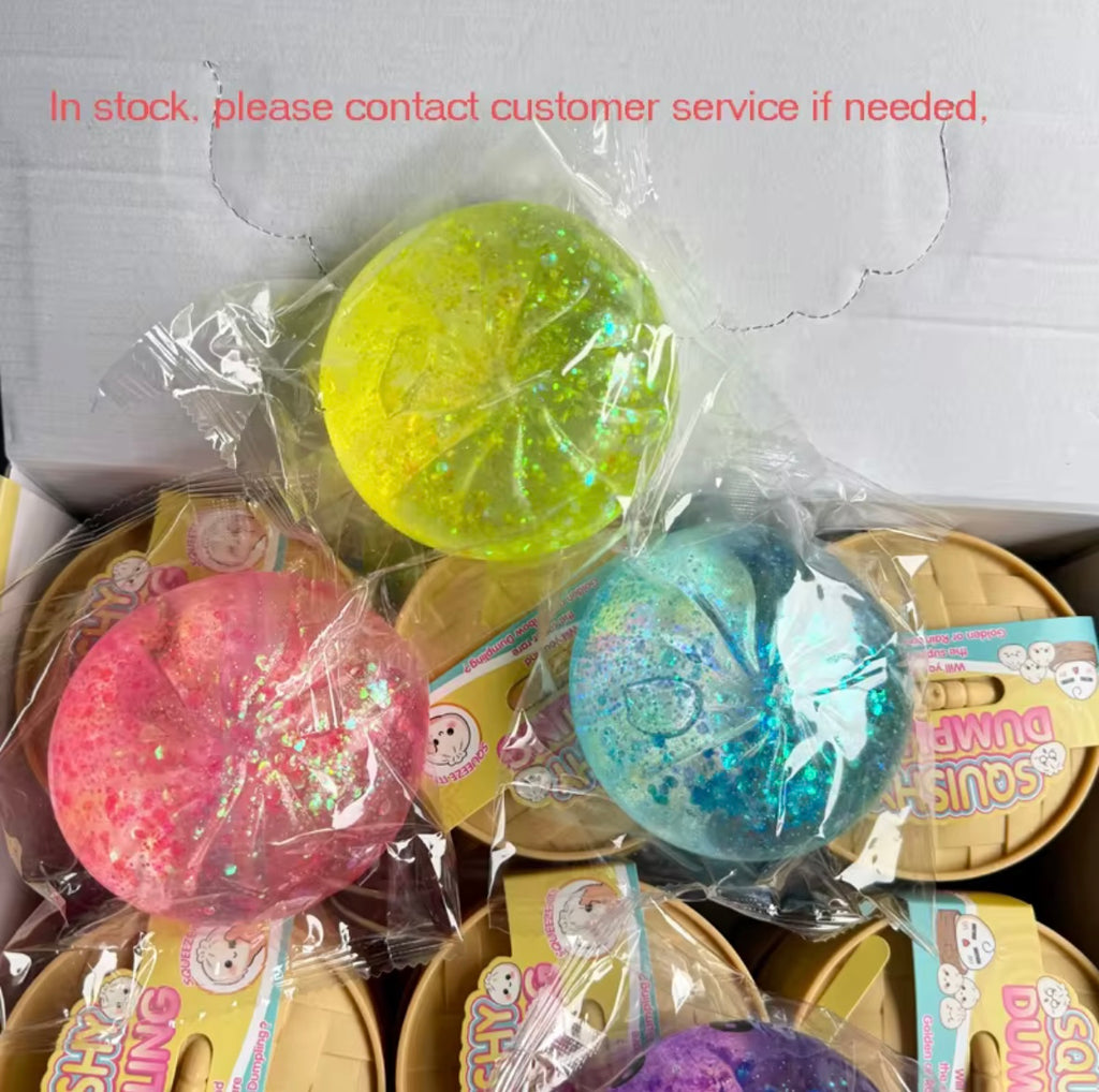 Whole Box Of Plushy Dumpling Squishies